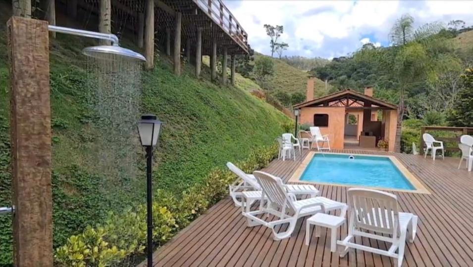 Pousada Estancia Shangri-La クーニャ エクステリア 写真
